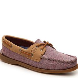 Incaltaminte Femei Sperry Top-Sider AO Speckle Canvas Boat Shoe Burgundy