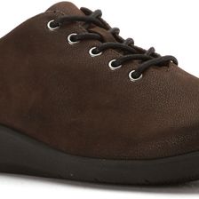 Clarks Sillian Tino Dark Brown Synthetic Nubuck