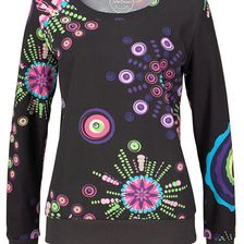 Bluză casual cu imprimeu 