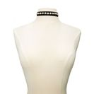 Bijuterii Femei Forever21 Faux Pearl Studded Choker Blackcream