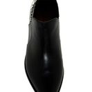 Incaltaminte Femei Pour La Victoire Fela Ankle Bootie BLACK LEATHER-SNAKE