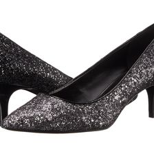 Nine West Xeena Pewter/Black Synthetic