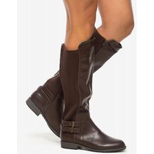 Incaltaminte Femei CheapChic Long Way Home Boot Brown