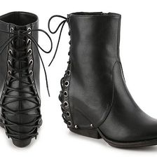 Incaltaminte Femei Two Lips Temper Bootie Black