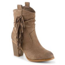 Incaltaminte Femei Wanted Memphis Western Bootie Taupe
