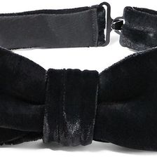 Ralph Lauren Velvet Bow Tie Black