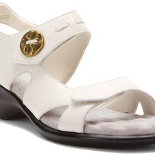 Walking Cradles Lucky White Leather