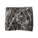 Accesorii Femei BCBGeneration Chunky Shine Twisted Cowl Jet Black