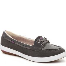 Incaltaminte Femei Keds Glimmer Boat Suede Slip-On Sneaker - Womens Grey