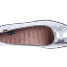 Incaltaminte Femei Dr Scholl\'s Marlee Metallic Silver Mod Dot Twill