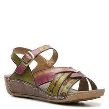 Incaltaminte Femei Spring Step Union Wedge Sandal Multicolor