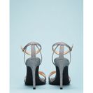 Incaltaminte Femei Forever21 Glittered Ankle-Strap Stiletto Sandals Silver