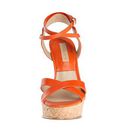 Incaltaminte Femei Michael Kors Shana Orange Smooth CalfSpecchioCork