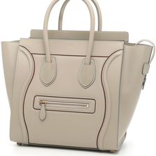 Céline Mini Luggage Bag QUARTZ