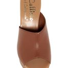 Incaltaminte Femei Callisto Prescot Platform Wedge Clog COGNAC
