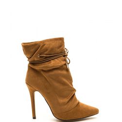 Incaltaminte Femei CheapChic Chic In The City Slouchy Booties Tan