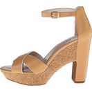 Incaltaminte Femei DKNY Willa Ankle Strap Natural Shiny Calf