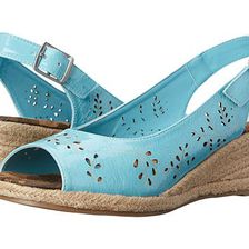 Incaltaminte Femei Easy Street Sedona Turquoise Patent