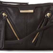 Nine West Just Zip It Cross Body Black