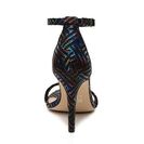 Incaltaminte Femei Mix No 6 Lina Printed Sandal Black