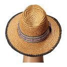 Accesorii Femei Echo Design Crocheted Straw Hat Black