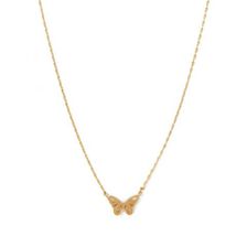 Bijuterii Femei Forever21 Butterfly Charm Necklace Gold