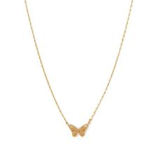 Bijuterii Femei Forever21 Butterfly Charm Necklace Gold