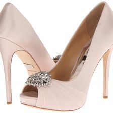 Badgley Mischka Pettal Light Pink Satin