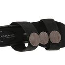 Incaltaminte Femei Rockport Total Motion 55mm Stone Ornament Slide Wedge Sandal Black