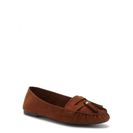 Incaltaminte Femei Forever21 Faux Suede Tasseled Loafers Camel