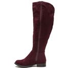 Incaltaminte Femei CheapChic Time For Tassels Faux Suede Boots Vino