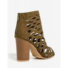 Incaltaminte Femei CheapChic Cut It Out Bootie Olive