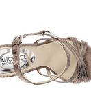 Incaltaminte Femei Michael Kors Cicely Platform Nickel Metallic Snake