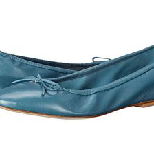 Incaltaminte Femei SJP by Sarah Jessica Parker Gelsey Flat Panama Blue Leather