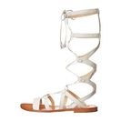 Incaltaminte Femei Frye Ruth Gladiator Tall Sandal White Soft Full Grain