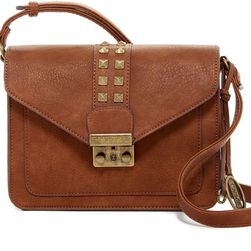 CARLOS by Carlos Santana Serena Structured Flap Crossbody COGNAC