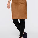 Fustă imitaţie de piele 