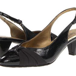 Incaltaminte Femei Soft Style Dezarae Black Crinkle Patent