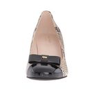 Incaltaminte Femei Cole Haan Elsie Bow Wedge 65mm II Roccia Snake PrintBlack Patent