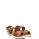 Incaltaminte Femei CheapChic All Day Event Strappy Flatform Sandals Whisky