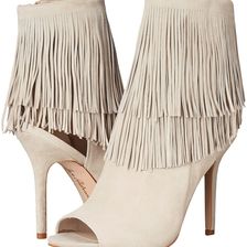 Sam Edelman Arizona Greige Kid Suede Leather