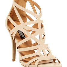 Incaltaminte Femei Elegant Footwear Kylie Caged Heel Sandal NUDE