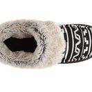 Incaltaminte Femei Dearfoams Printed Scuff Slipper Black