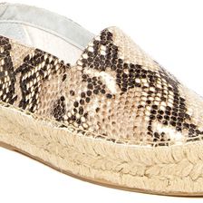 Diane von Furstenberg Tilly Platform Espadrille Slip-On Shoe BEIGE
