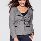 Jachetă Biker din tricot 