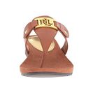 Incaltaminte Femei LAUREN Ralph Lauren Lakin Polo Tan Kidskin