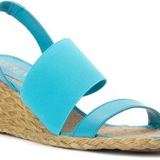 Ralph Lauren Carminda Turquoise Kidskin/Elastic