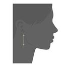 Bijuterii Femei Sam Edelman Double V Chain Drop Earrings Gold