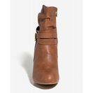 Incaltaminte Femei CheapChic Running Wild Bootie Cognac