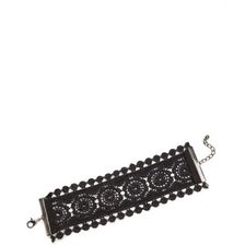 Bijuterii Femei CheapChic Subtle Shine Crochet Bracelet Black